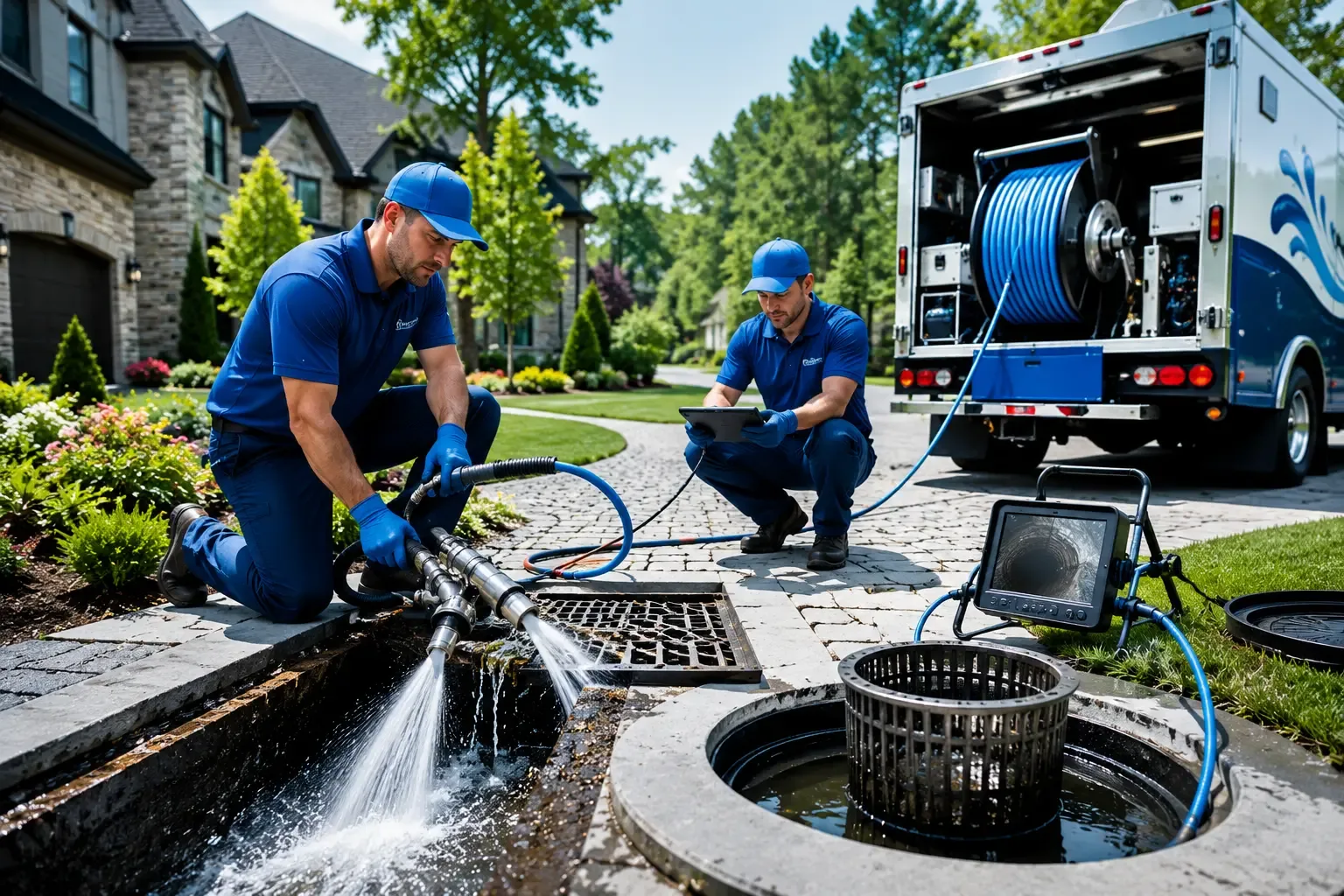 Local outdoor drain cleaning professionals in Wrightstown, NJ